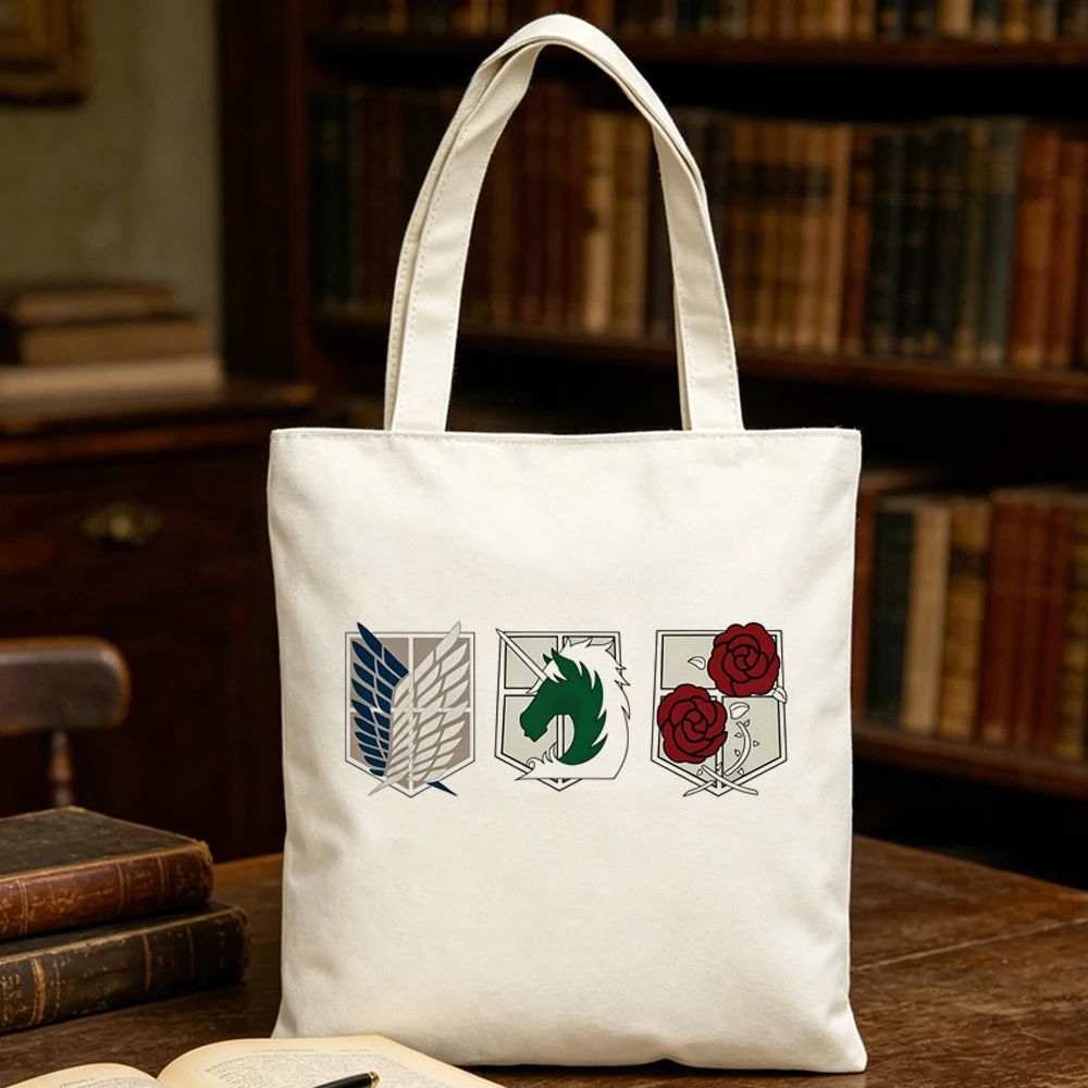 bolsa-tote-attack-on-titanic-dobravel-de-lona-personalizavel-de-ombro-feminina