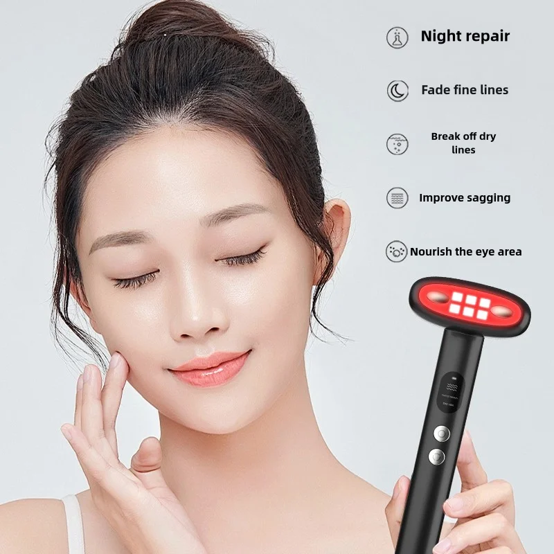 

Enhances Brightness Eye Beauty Device With Long-Lasting Battery, Reduces Wrinkles, Massages, Cleanses,Hydrates,Improves Sagging