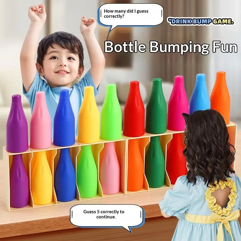 1/2/4 Set Giochi Educativi per lo Sviluppo del Pensiero Logico, Bicchieri per Ordinare i Colori, Giocattoli Montessori per l'Abbinamento e la Classificazione