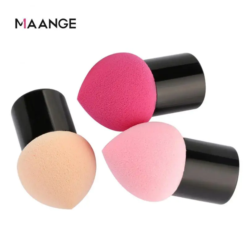 Esponja de maquiagem profissional Pó Puff suave para Fundação Ferramenta cosmética macia bonito Gota de água Acessórios de beleza profissional