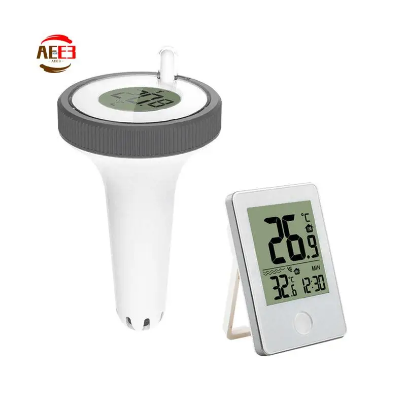 AEE3-Wireless Water Temperature Test Meter Indoor Outdoor Floating Pool Thermometer For Swimming Pool Fish Pond