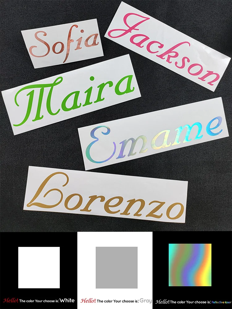 1pc Modern 3/5/7cm Height Personalized Text Auto Sticker Car Stickers Wall Stickers Modern Fashion Wall Sticker Home Decor