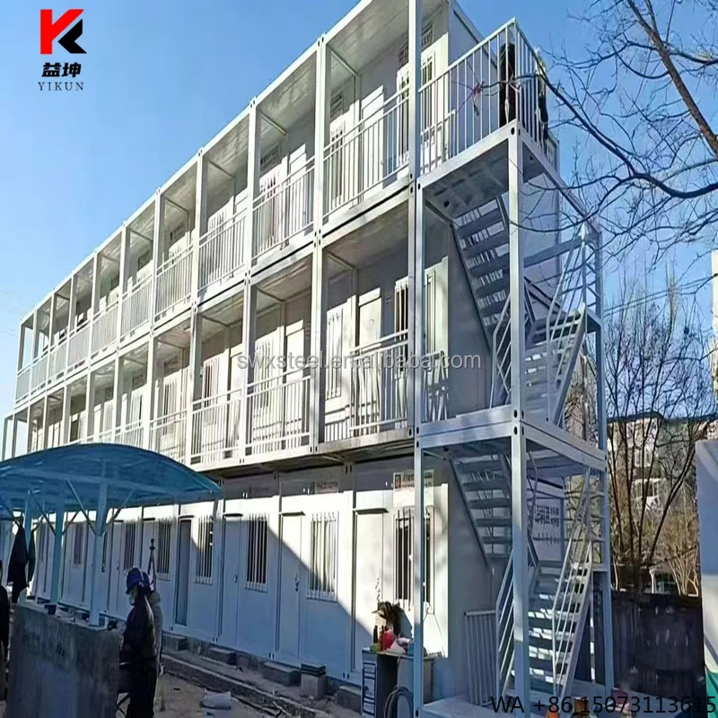 High Quality X-type Foldable Container House Prefab Quick Installation Folding Tiny Home for Supermarket