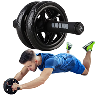 Abdominal Training Roller Wear-Resistant Core Strength Training Roller Belly Training Wheel  Gym Strength Workout