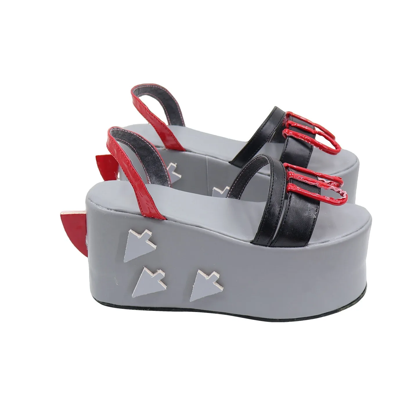 Jane Doe Cosplay Shoes Game Zenless Zone Zero Cosplay Props Custom Made Halloween PU Leather Slippers