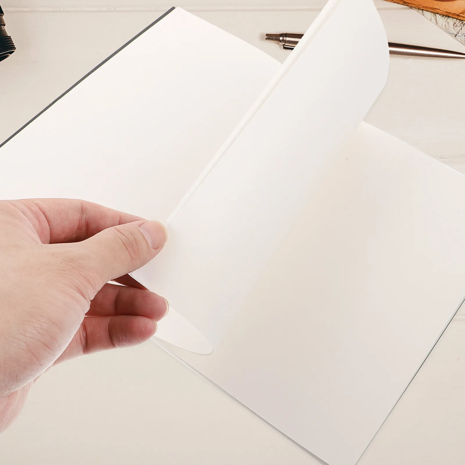 12Pcs Eco Friendly Kraft Paper Notebooks Portable A5 Writing Notepads Smooth Writing Journals for Students Teachers and