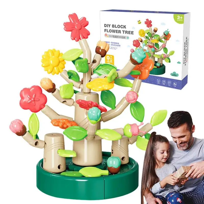 

Flower Building Toy Set Creative Botanical Collection Building Blocks Creative DIY Simulation Flower Mini Blocks Toy For Adults