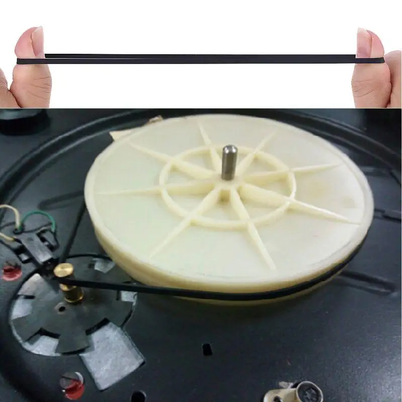 F62C Thay thế đai Turntable Beltable cho máy nghe ghi cho PL335 PL200Z PL281 PLX50 PLX340 PLZ81