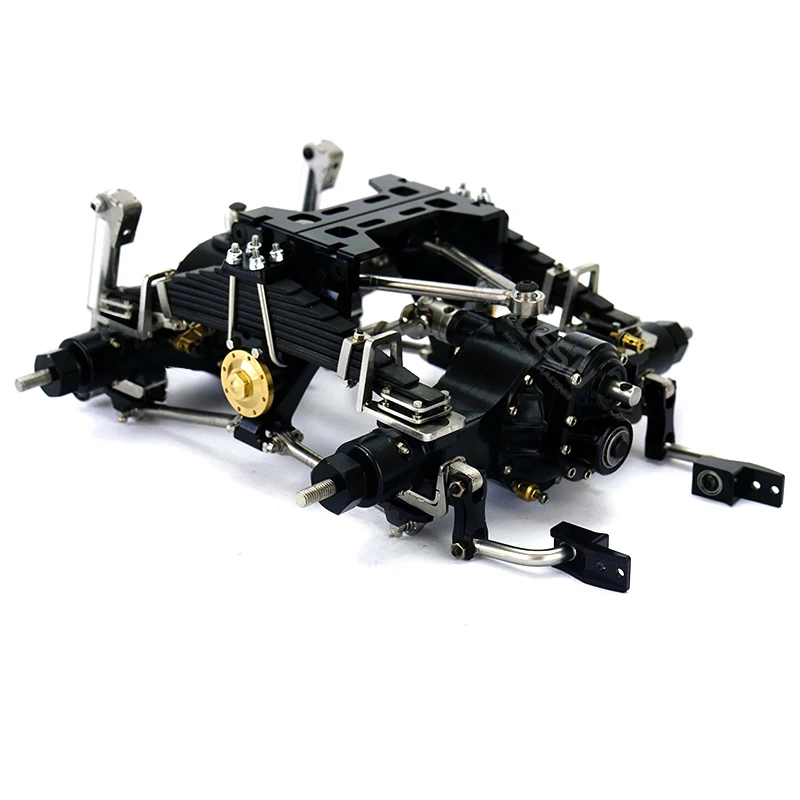 

LESU RC Parts Metal Rear Suspension for Differential Axles 1/14 RC Tractor Truck Hydraulic Dumper Remote Control Car Toy TH18267