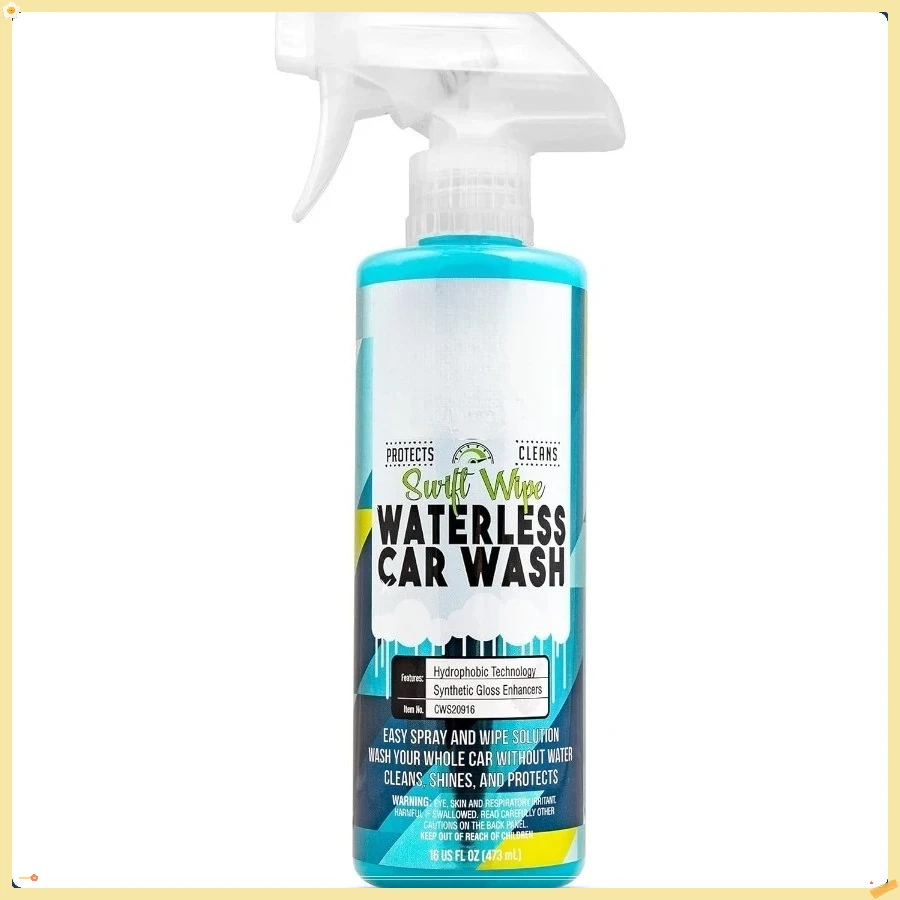 

Безводная автомойка, безопасная для автомобилей, грузовиков, мотоциклов, автофургонов и многого другого, 16 жидких унций