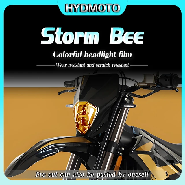 Dla Surron Storm Bee Electric Off Road folia na instrumenty folia na reflektory folia na tylne światła folia ochronna na korpus zmodyfikowane akcesoria