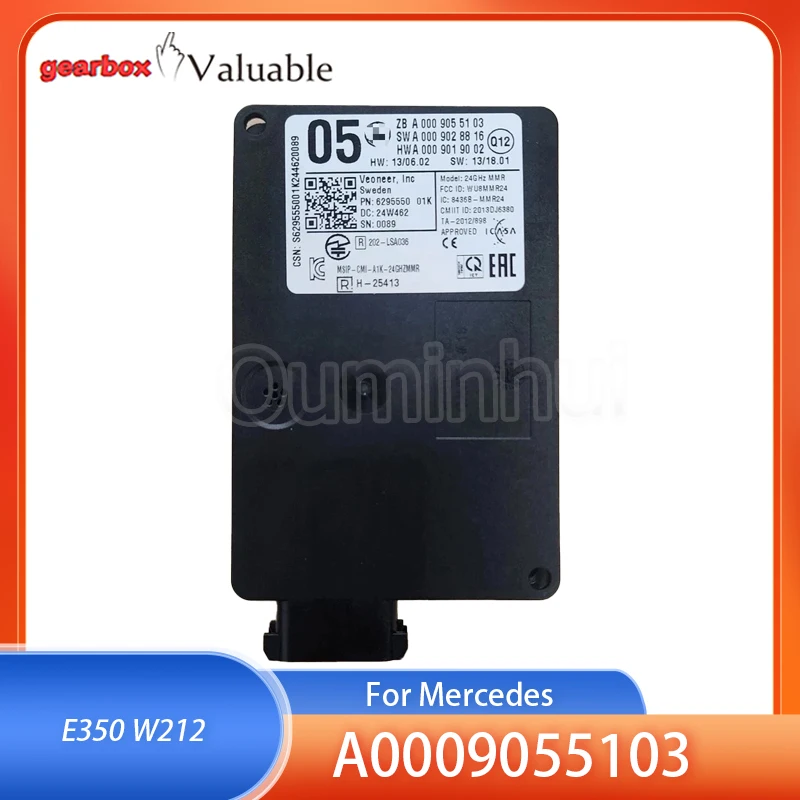 Original A0009055103 suitable for Mercedes collision blind spot radar distance sensor module ZF A 000 905 57 01