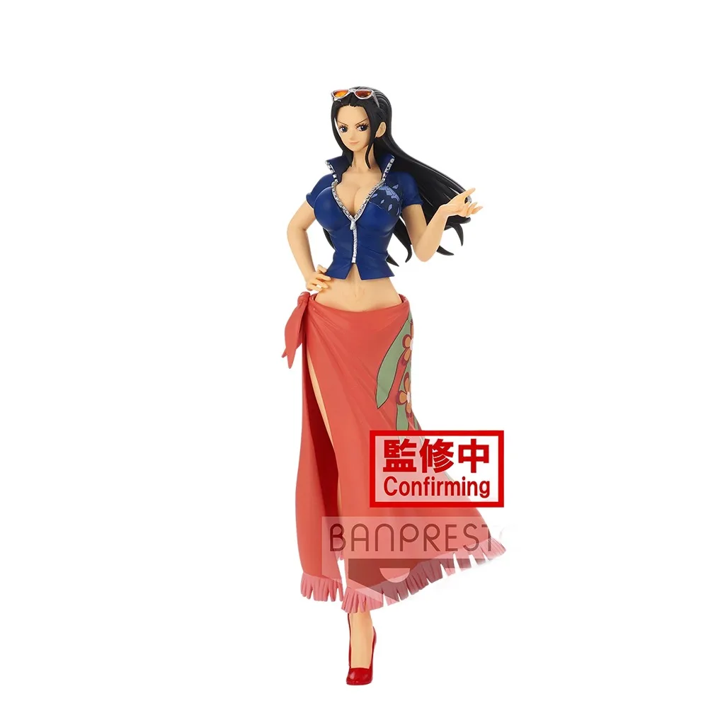 Disponibile originale Bandai genuino One Piece Anime Nico Robin Action Figures modello da collezione Glamour Flash due anni dopo giocattoli