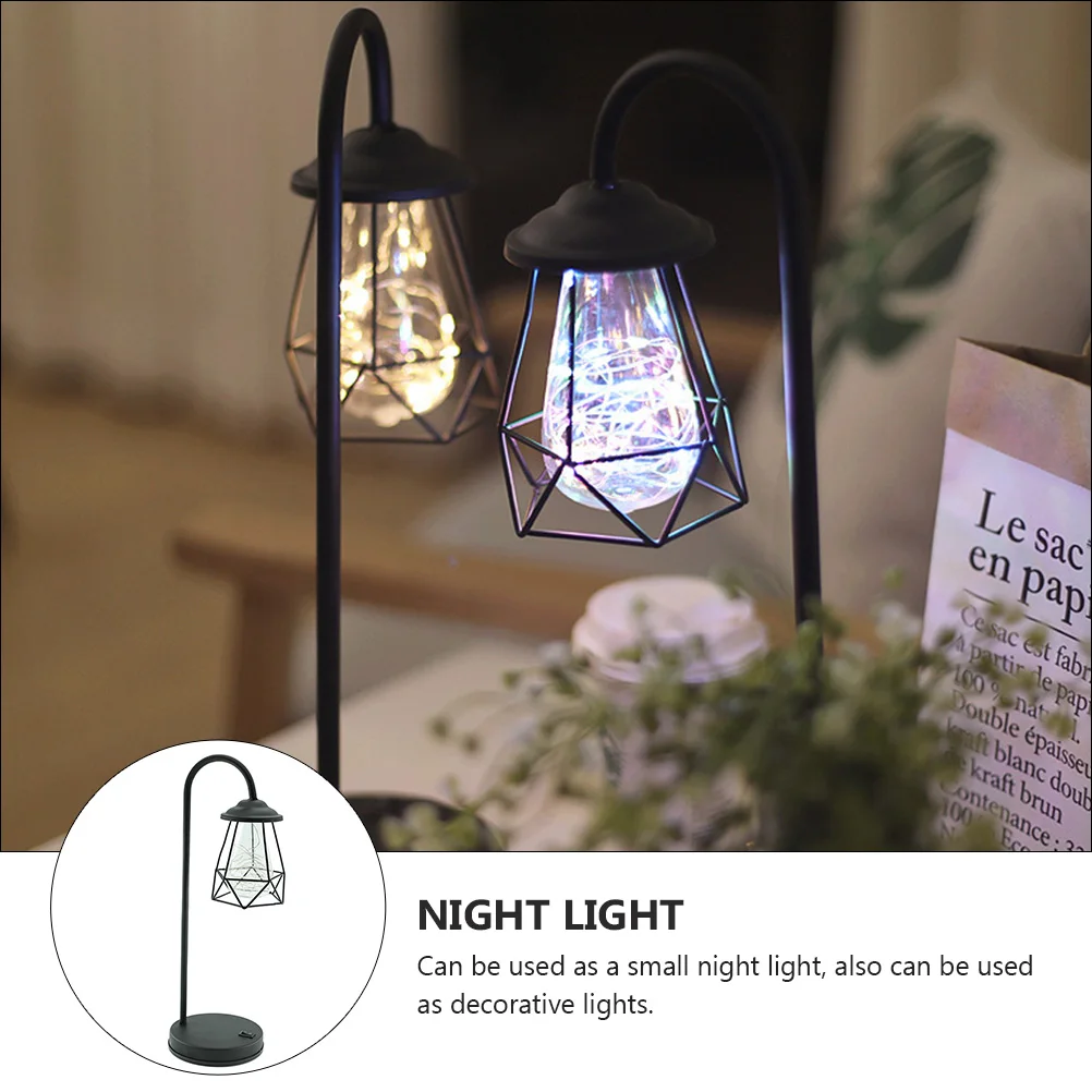 

Retro Home Night Light Creative Decorative Led Lamp Usb Charging Vintage Style Bedroom Light Space-Saving Table Lamp Ornament