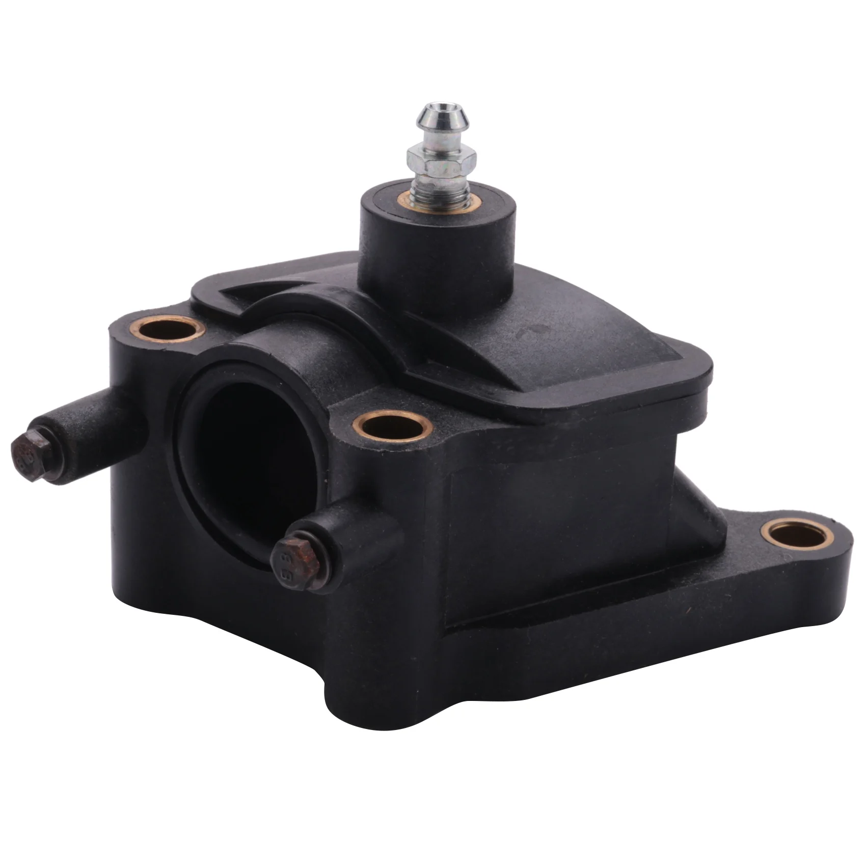 6048001 5017183Ab 902301 Black Thermostat Housing Coolant Cooling Water Outlet Mount 4792329 for