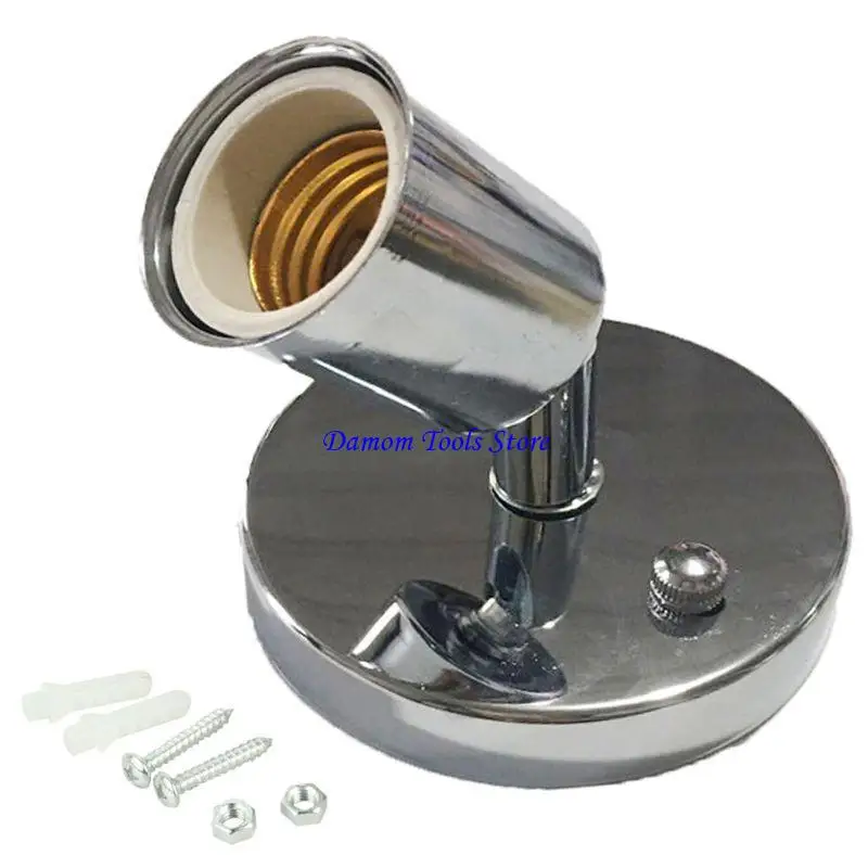 57BE E27 حامل لمبة مصابيح الحائط الحديثة الشمعدانات 180 درجة دوران أضواء الجدار ديكور