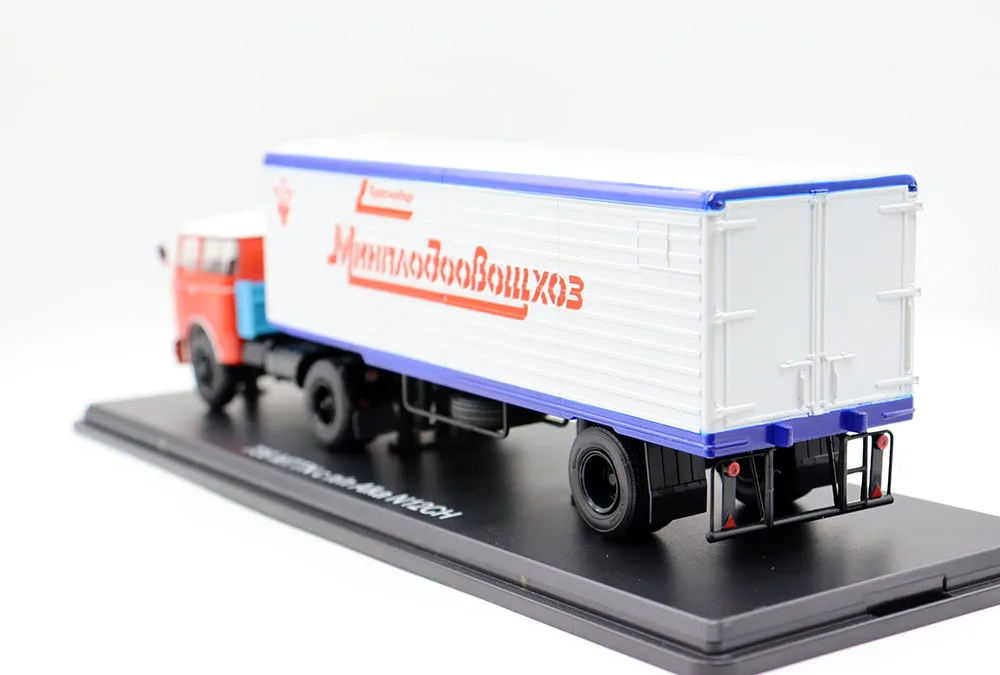 NEW 1:43 Scale SKOODA LIAZ 706 MTTN WITH SEMITRAILER ALKA N12CH European Truck Collection Diecast Model Toys For Gift SSM7044