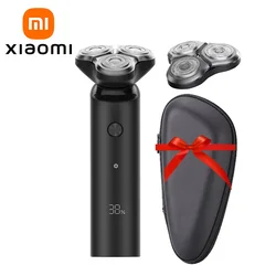 XIAOMI MIJIA S500 golarka elektryczna maszynka do strzyżenia trymer z potrójnym ostrzem dla mężczyzn suche golenie na mokro zmywalna maszyna do ścinania brody maszynka do golenia