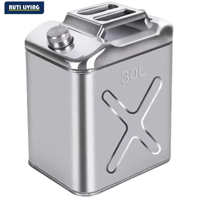 RUTI 5-liter 10 liter 201 stainless steel fuel tank storage motorcycle truck automobile fuel  oil pipe