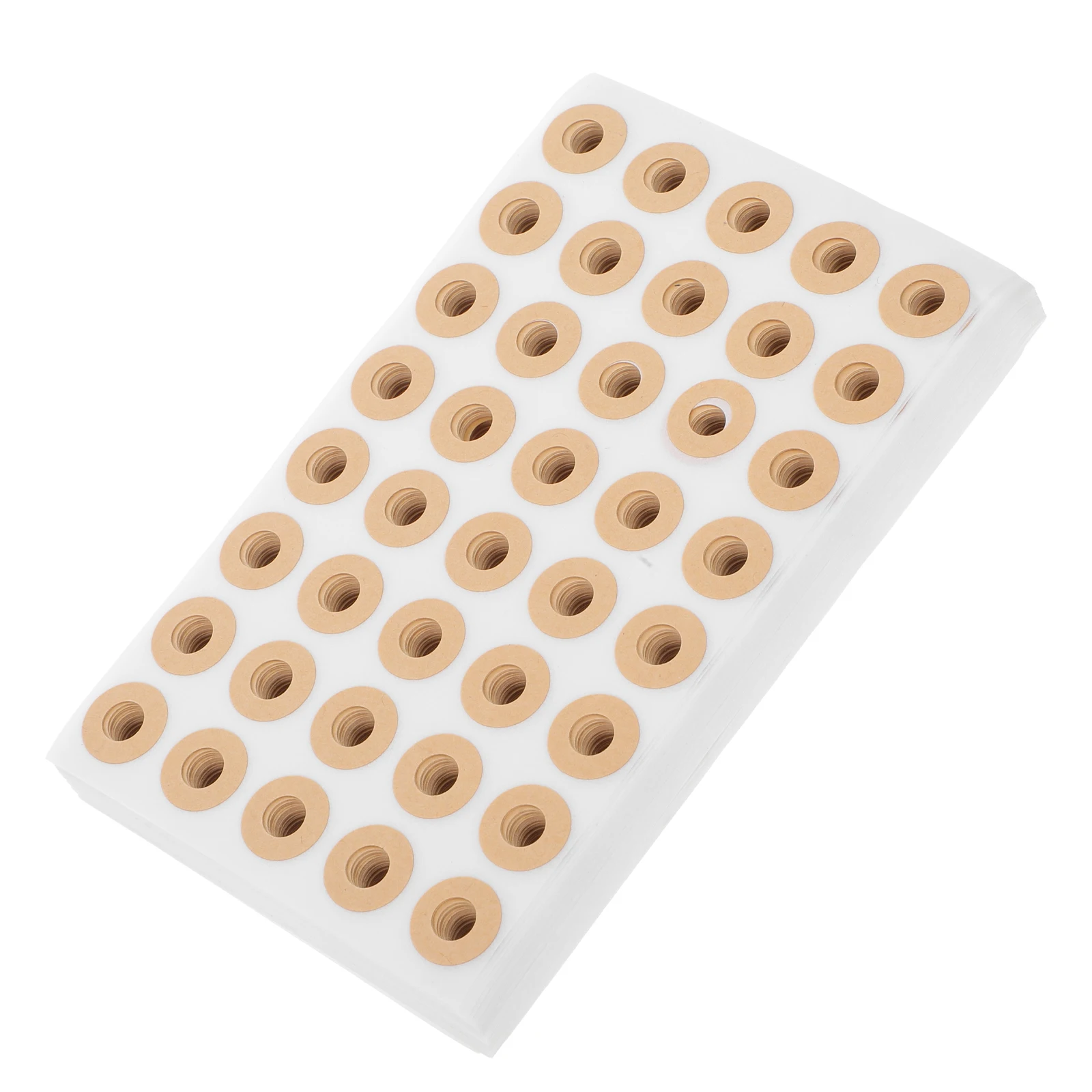 

100 Sheets Loose Leaf Round Stickers Hole Reinforcement Dots Binder Paper Protector Punch Coated Reinforcers Self Adhesive