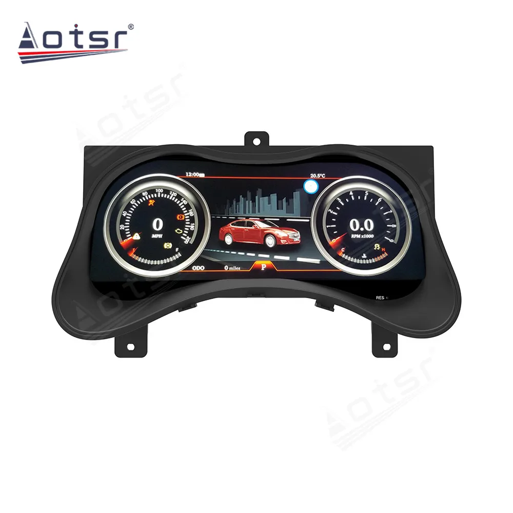 

Цифровой кластерный экран одометра для Infiniti Q70, ЖК-мультимедийный плеер, приборная панель, измеритель скорости, автомобильные аксессуары