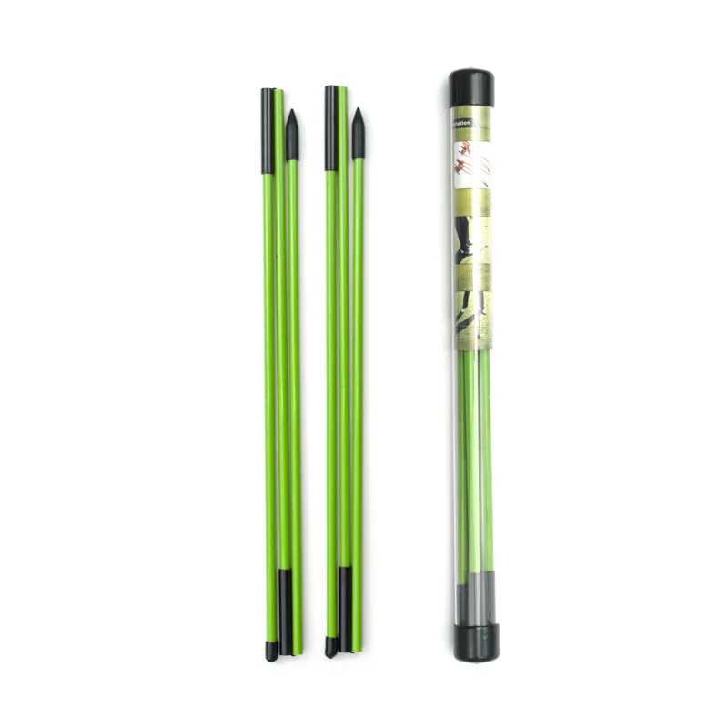 Golf Alignment Stick 3 Section Folding Swing Correction Training Aid Practice Rod