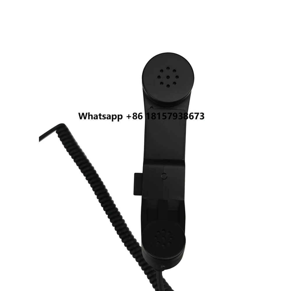 

IP67 Waterproof Public Telephone Handset Payphone Handset Vandal Resistant Rugged Intercom Handset