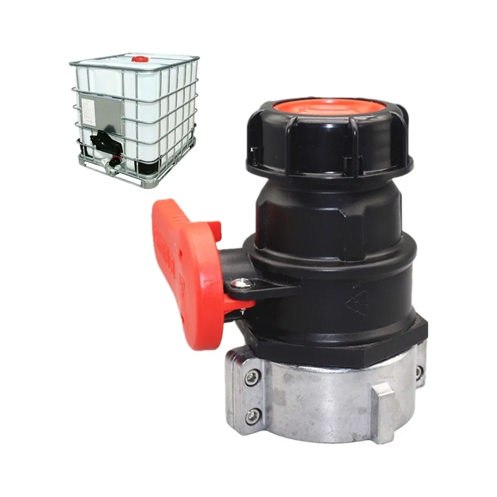 For Safe Liquid Transfer S75x6 NPT Connector Coarse Thread Adapter As Shown S75x6 Thread Design 2.95 Inch Diameter