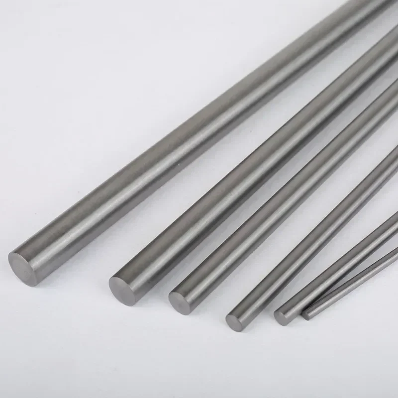 1pcs Pure Tungsten Rod 1mm to 15mm Hard Metal Electrode Wear-resistant Wolfram Engraving Steel Bar for Molds And Instruments