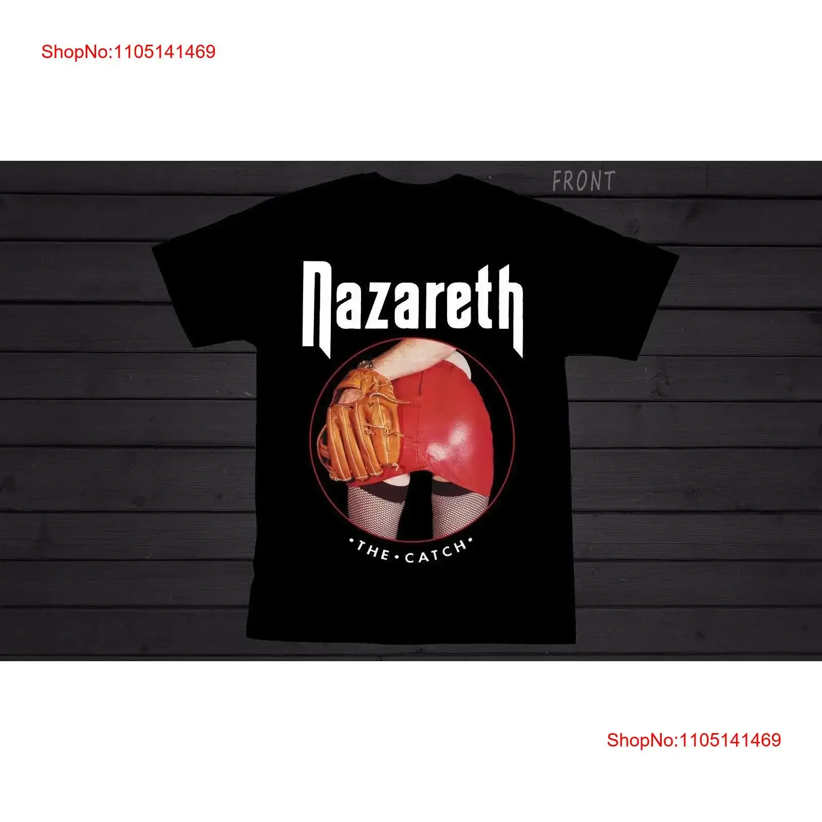 Nazareth Band Basic For Fan Black All Size T Shirt QA088 vintage Washed graphic homme Stretched streetwear Casual Soft fashion