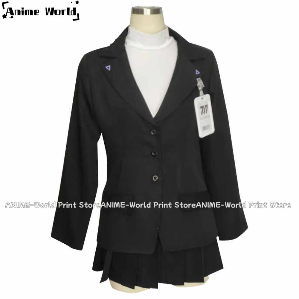 《Custom Size》Unisex Anime Games Blue Archive Tsukatsuki Rio Cosplay Costumes Outfit Halloween