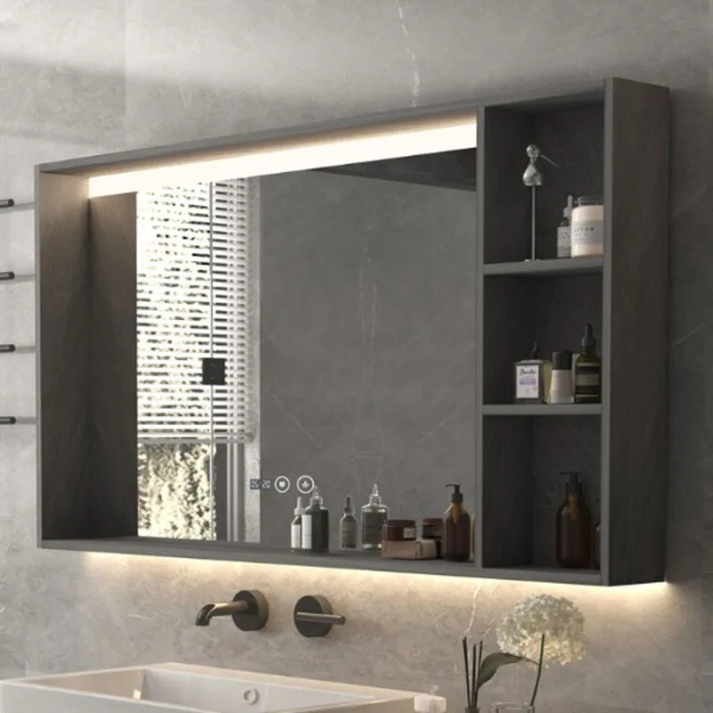 Nordic Accent Bathroom Cabinet Luxury Modern Aesthetic Shelves Toilet Vanity Cupboard Large Gabinete Lounge Suite Furniture