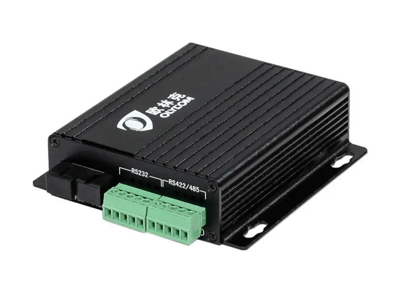 Dual Fiber SC Media Converter Serial  RS232 422 485 to Fiber Optic Converter