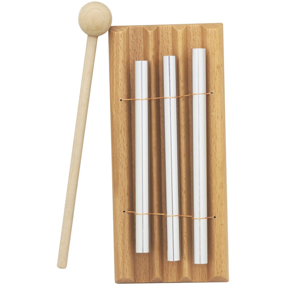 Musical Instruments Chimes Percussion Hand Wind for Meditation Adults Beech Classroom Supplies