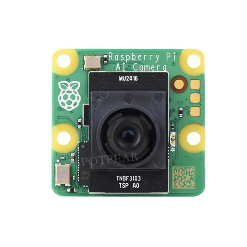 Câmera Raspberry Pi AI Oficial Original 12MP IMX500 Sensor visual inteligente on-board RP2040