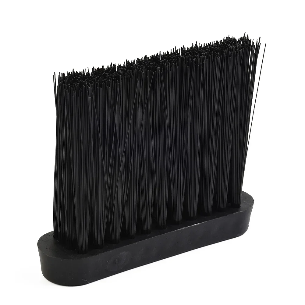 Brosse en laine PP pour cheminée européenne, outil de cuisine, produit domestique, poignée P, amélioration de l'habitat, noir