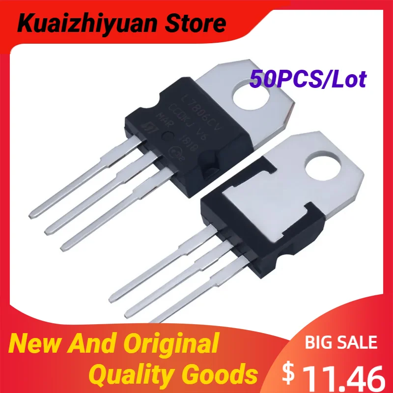 50PCS/Lot New And Original L7805CV TO220 L7805 TO-220 L7806CV L7808CV L7809CV L7812CV L7815CV L7824CV L7905CV L7908CV L7909CV