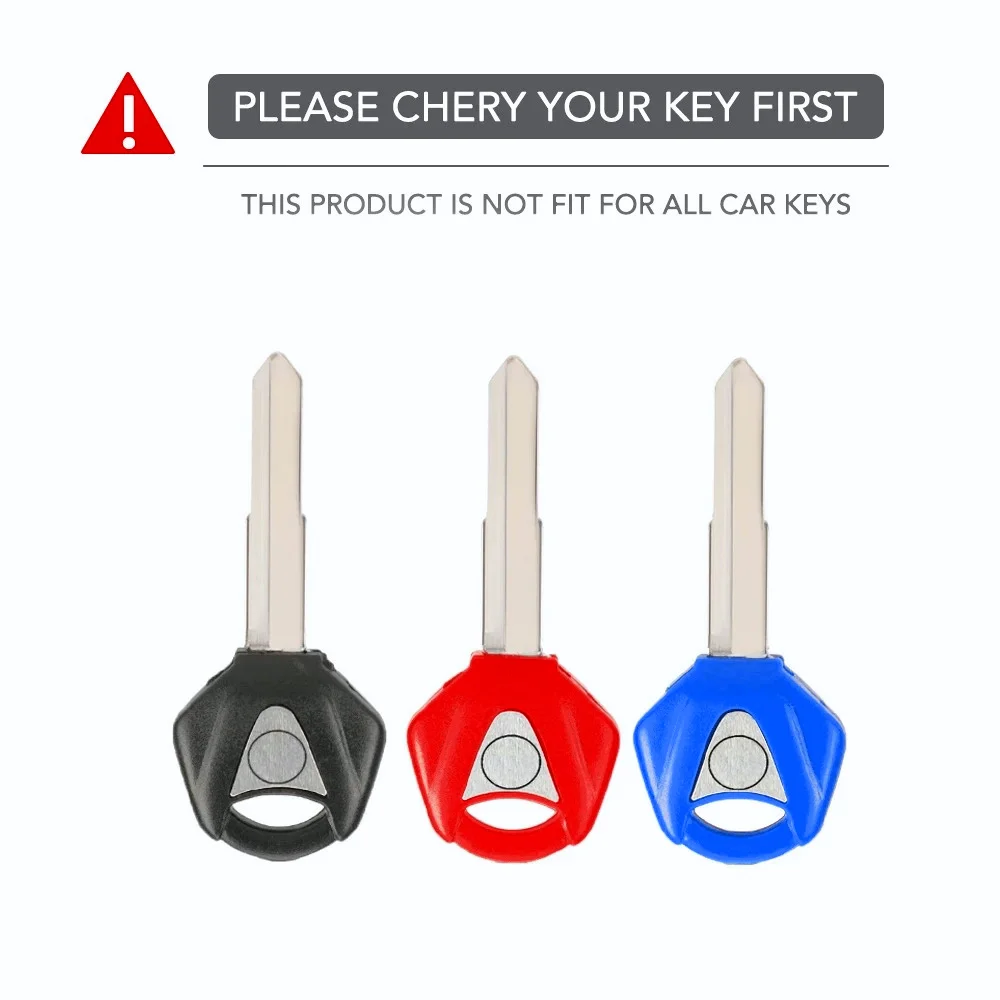 Silicone Car Key Fob Cover For Yamaha YZF R6 YZF R3 YZF R1 YZF R7 with ring wrist strap Premium Protective Scratch Resistant
