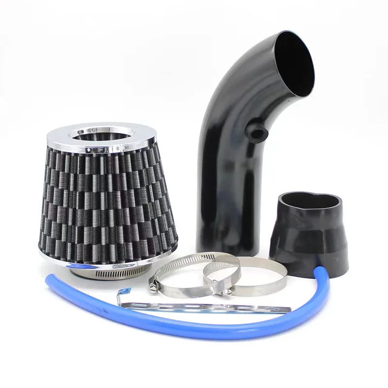 air filter universal 76mm car high flow air filter Aluminum intake filter mushroom head car air filter induction kit accessories