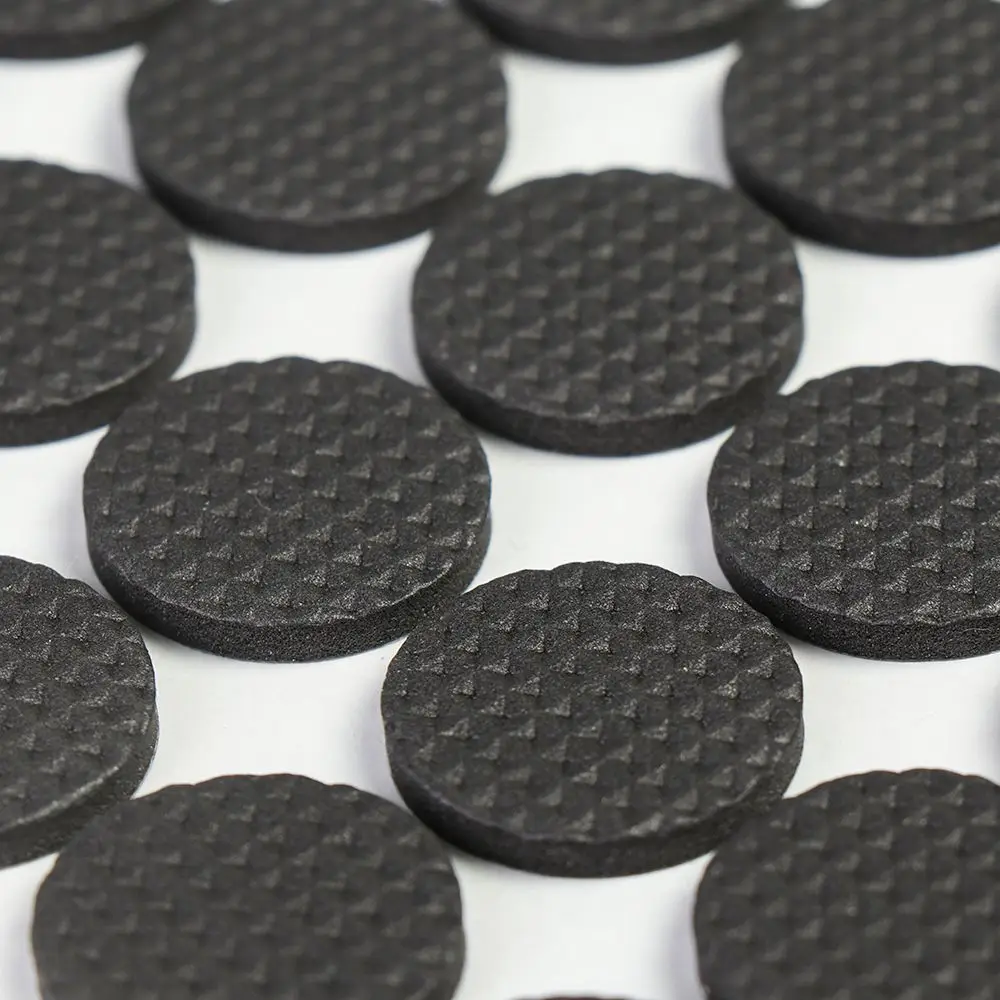 شكل هندسي الأثاث الساق كرسي تركيبات ذاتية اللصق الجدول المضادة للانزلاق حصيرة مكافحة صاخبة الطابق حامي الأثاث الساق منصات #4