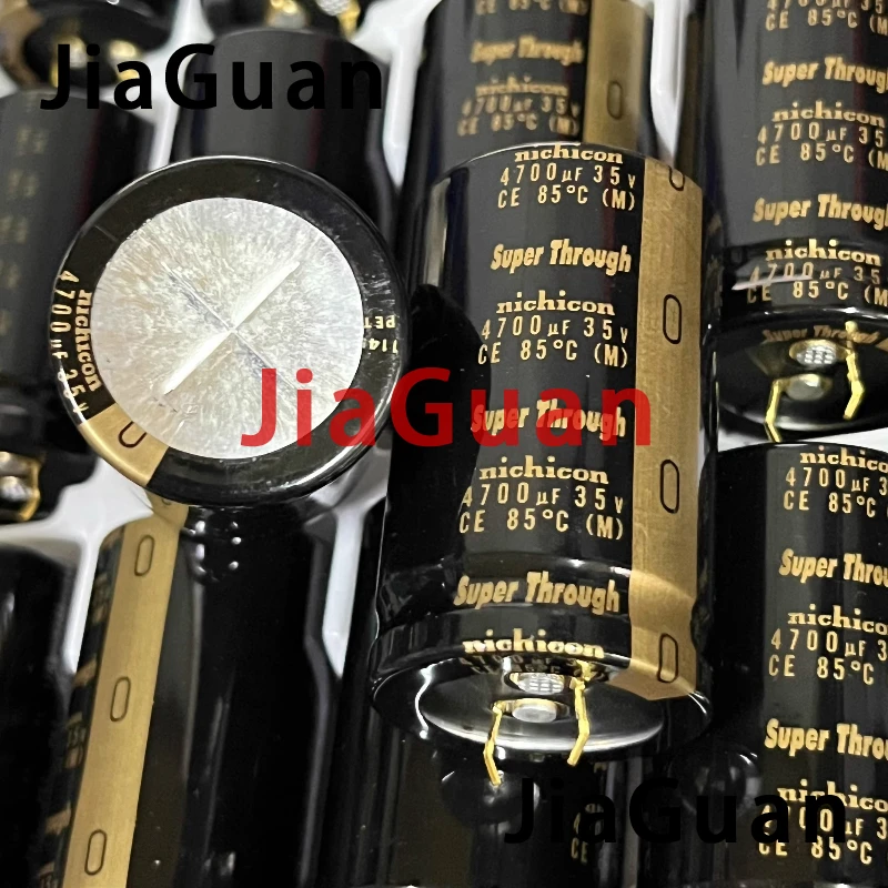 

1PCS/lot original NEW NICHICON KG Super Through 4700UF 35V 30X50MM electrolytic capacitor 35V4700UF Golden feet free shipping