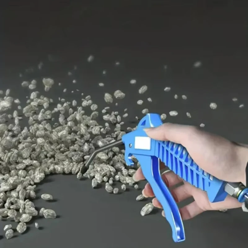 High Pressure Dust Blowing Gun Pneumatic Hardware Tool Dust Removal Gun Blowing Air Soot Blowing Gun Air Pump Extended Nozzles image 3