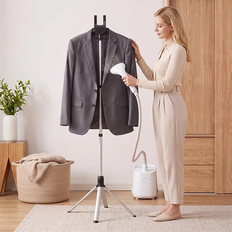 Adjustable Clothes Steamer Rack Telescopic Garment Steamer Racks Foldable Standing Garment Hangers for Steaming Clothes