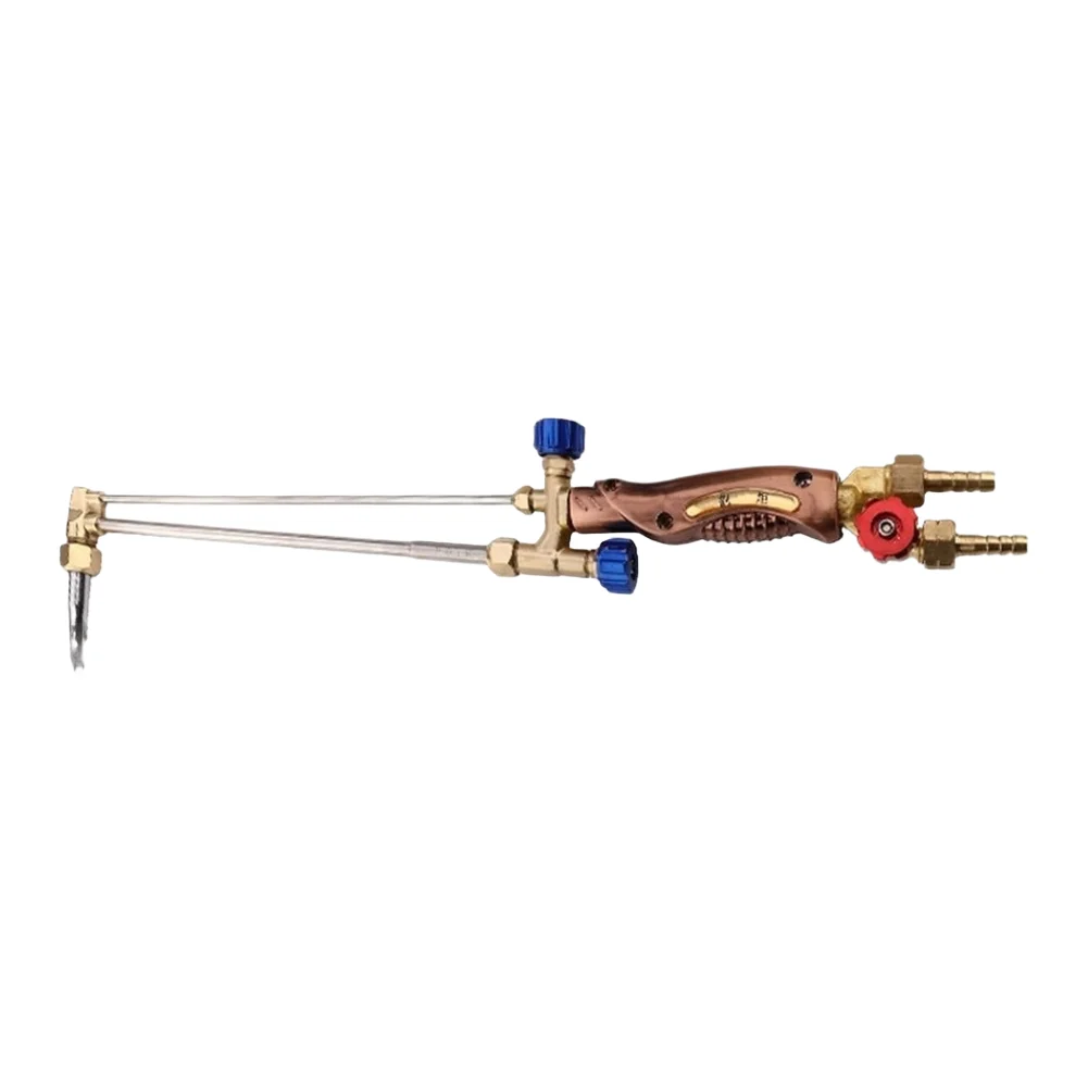 

Oxygen Acetylene Cutting Torch Kit Including G01-30 and G01-100 Models in Stainless Steel and Red Copper for Metalworking Use