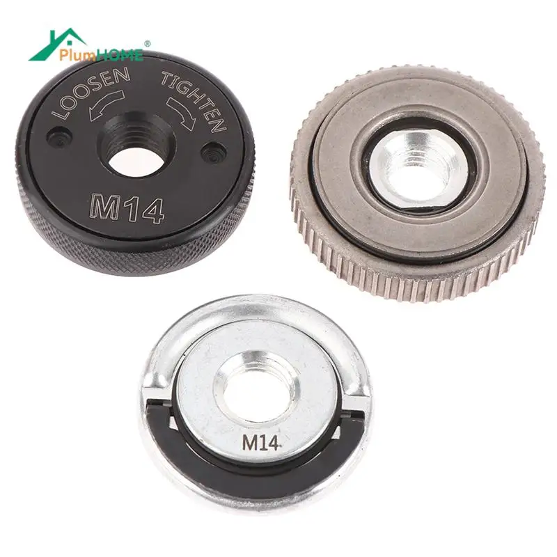 

Universal M14 Thread Angle Grinder Pressure Plate Quick Release Angle Grinder Flange Nut Accessory For Replacement