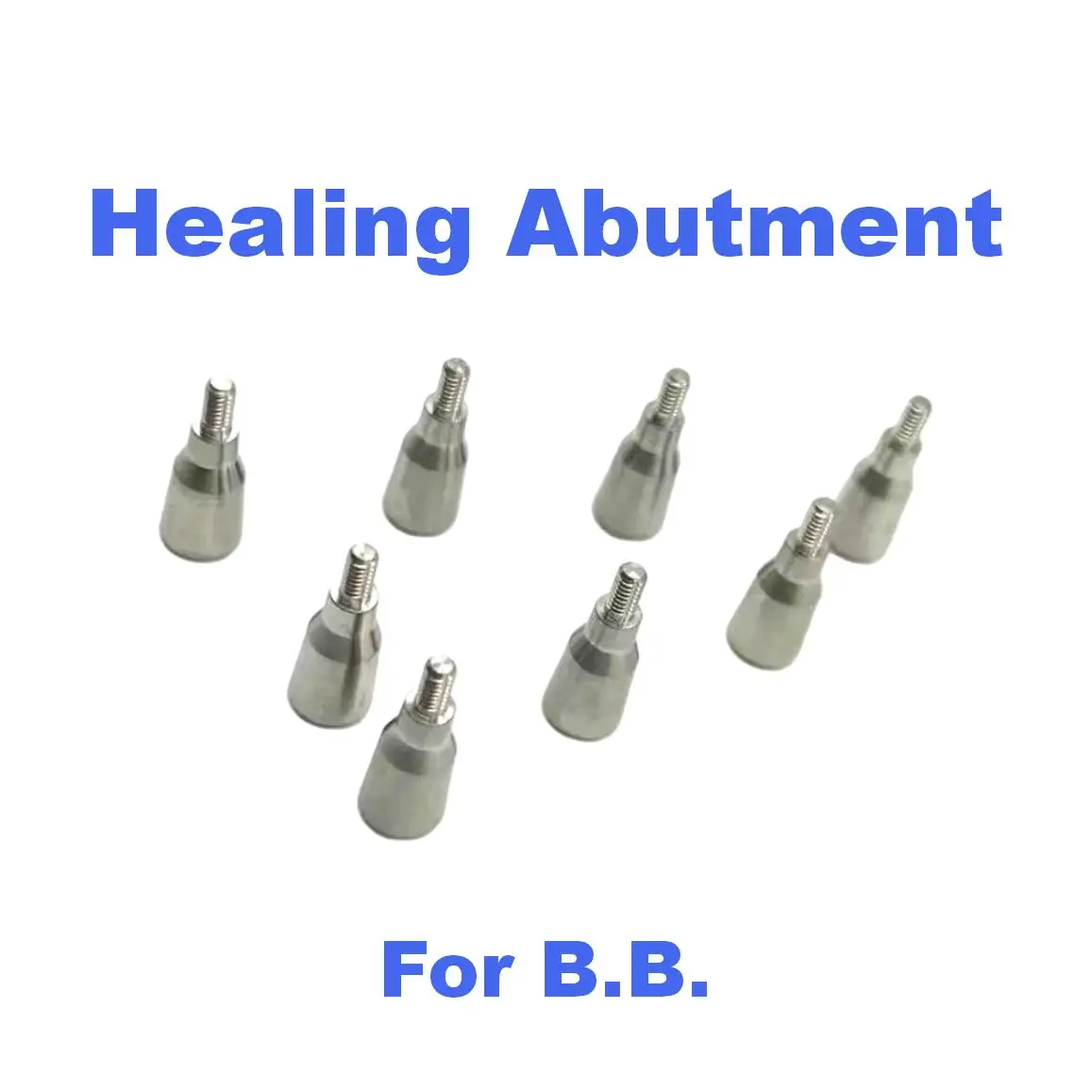 Professional Dental Implant Healing Abutment Replacement Part for B.B. System Precision Fit Titanium Gingival Former Screw