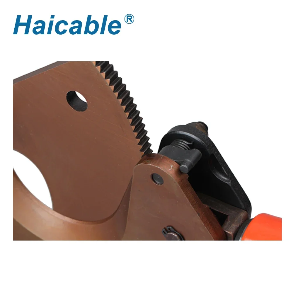 مقص كهربائي لقطع كابلات اليد اليدوية من النحاس الساخن مع شفرة بسقاطة أداة قطع كهربائي كبيرة الحجم