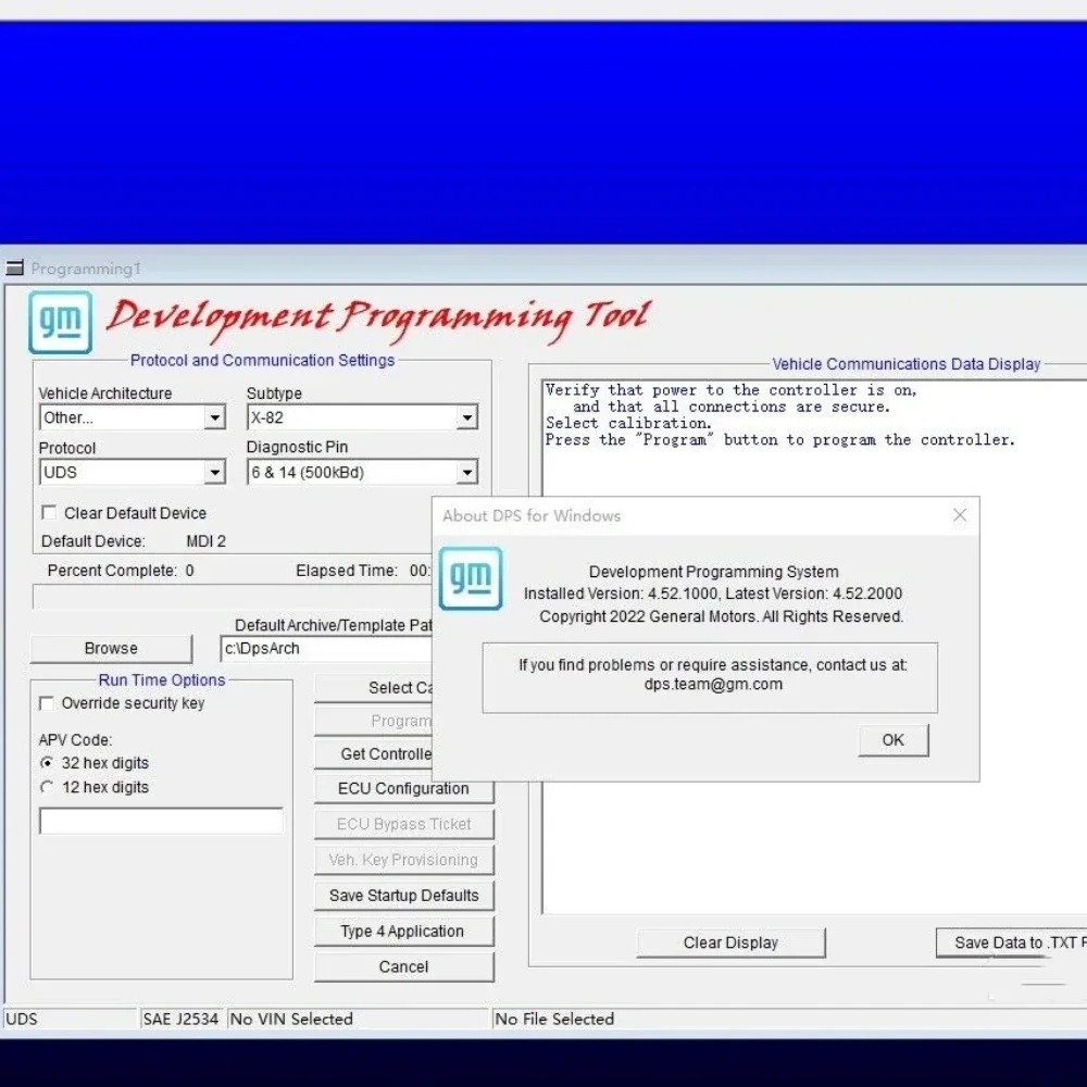GM DPS 4.53 Universal DPS programming Vehicle diagnostics communication programming ECU data testing-No need to change the time
