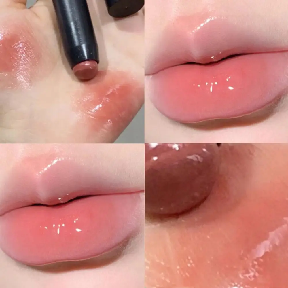 Gemakkelijk Te Kleuren Matte Lippenstift Krijt Langdurige Vochtinbrengende Bruine Lipliner Potlood Waterdichte Lip Cosmetica