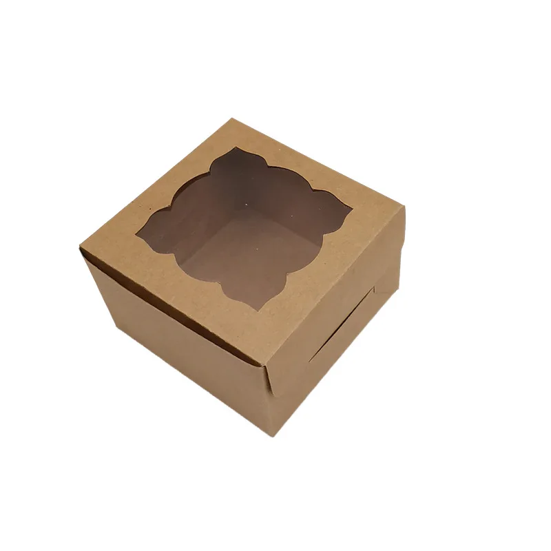 12/24 Stück Kraftpapier-Geschenkboxen, Hochzeitsgeschenk, Süßigkeiten, Kekse, Brot, Papierboxen für Thanksgiving, Weihnachten, Geburtstag, Partyzubehör – Detail 3